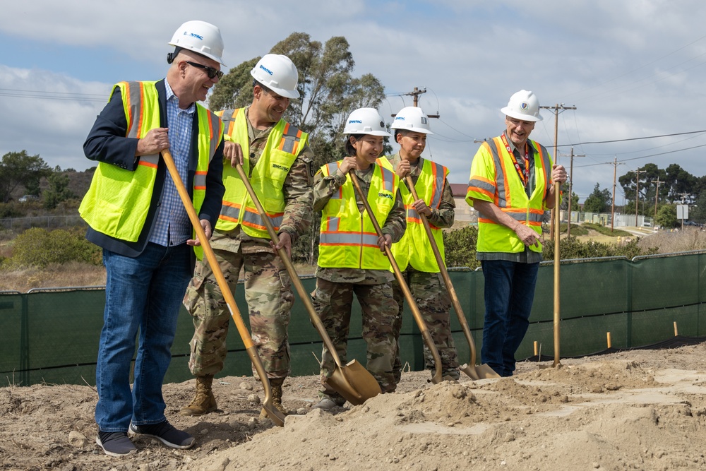 New Camp Pendleton Veterinary Treatment Facility groundbreaking ceremony