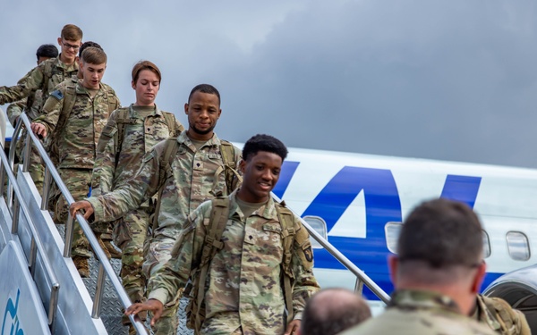 Southern Vanguard 24 participants arrive in Brazil
