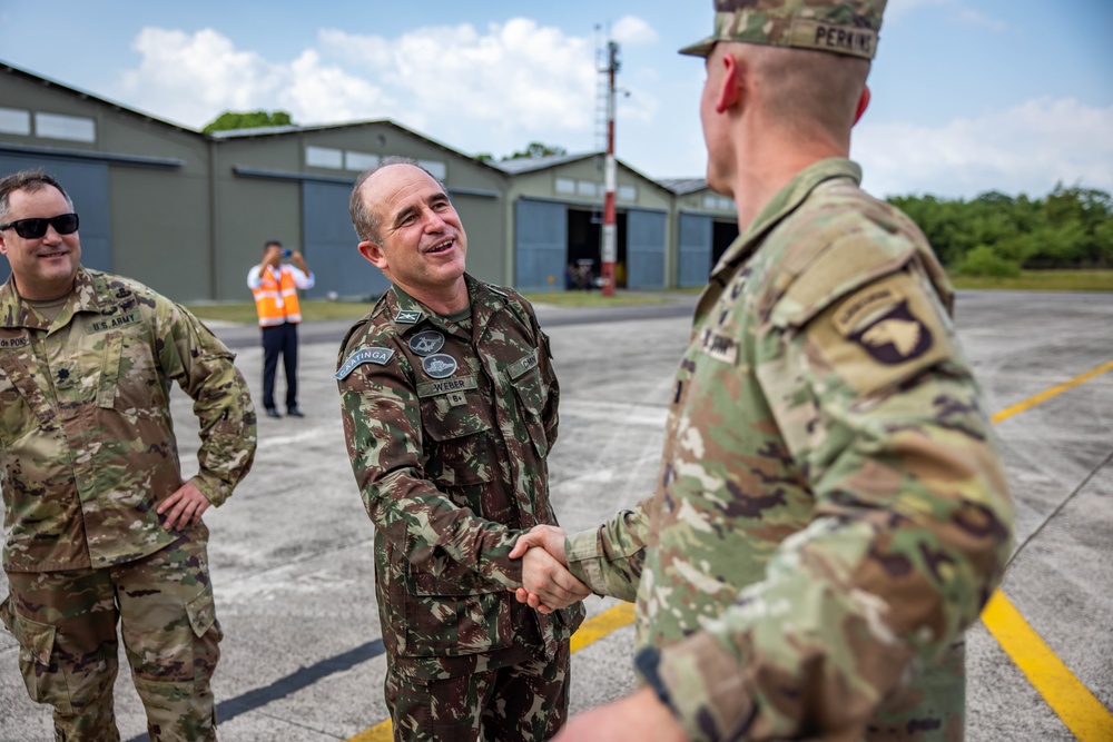 Southern Vanguard 24 participants arrive in Brazil