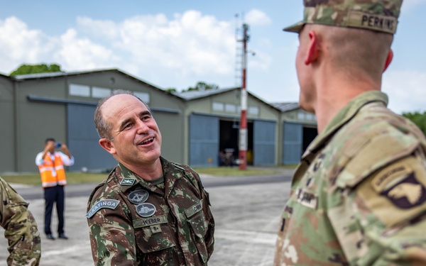 Southern Vanguard 24 participants arrive in Brazil