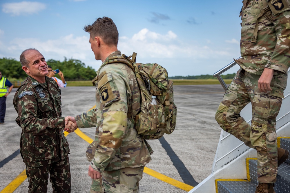 Southern Vanguard 24 participants arrive in Brazil