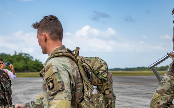 Southern Vanguard 24 participants arrive in Brazil
