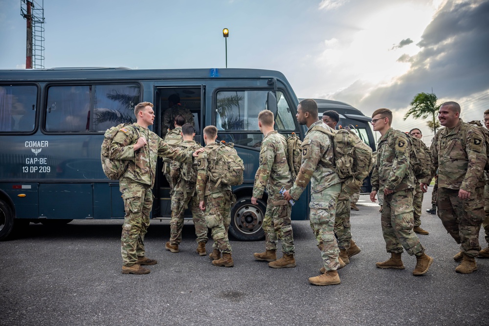 Southern Vanguard 24 participants arrive in Brazil