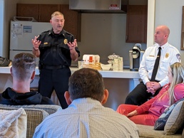 Fort Drum residents chat with DES chiefs on community issues