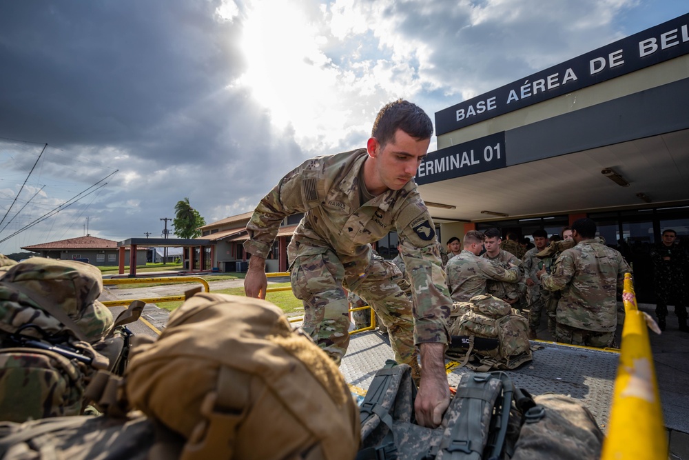 Southern Vanguard 24 participants arrive in Brazil