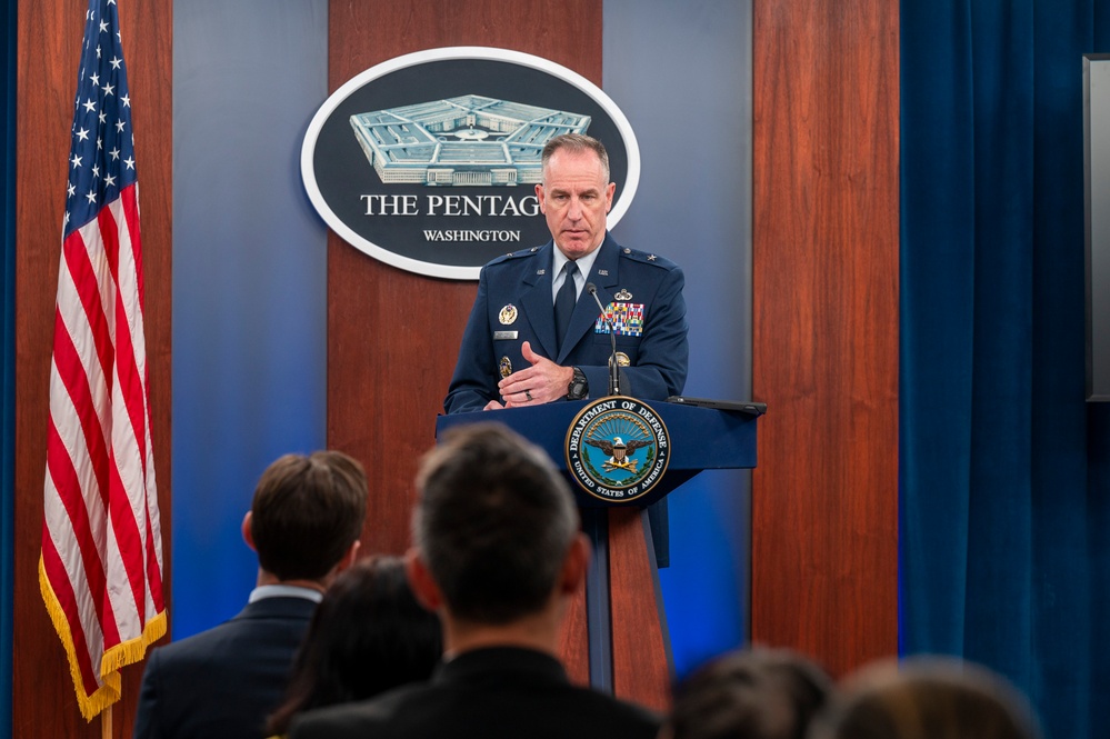 DVIDS - Images - PPS Brig Gen Ryder Hosts Press Briefing [Image 4 of 10]