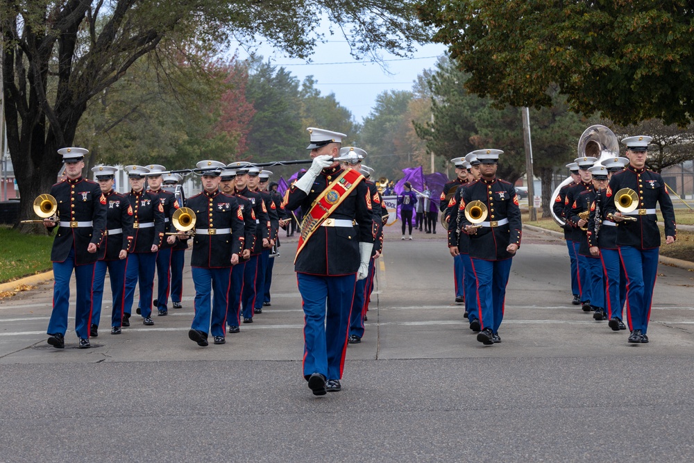 Marine Forces Reserve Band Performs At 91st Annual Arkalalah Festival