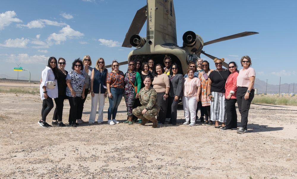 Leadership Women Texas Tour Fort Bliss 2023