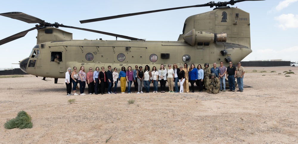 Leadership Women Texas Tour Fort Bliss 2023