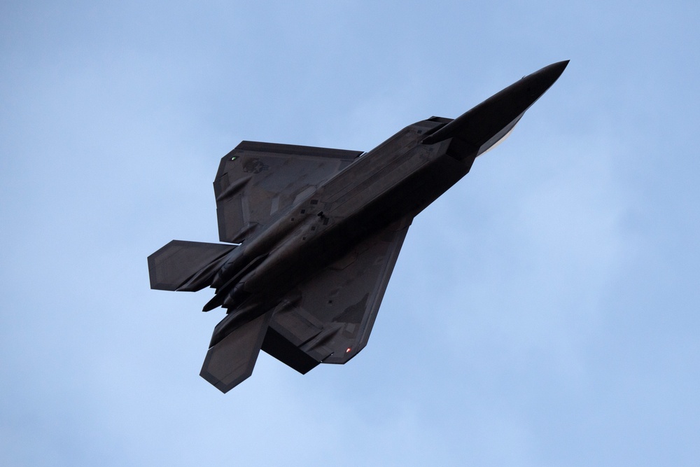 3rd Wing F-22 Raptors launch from JBER, AK