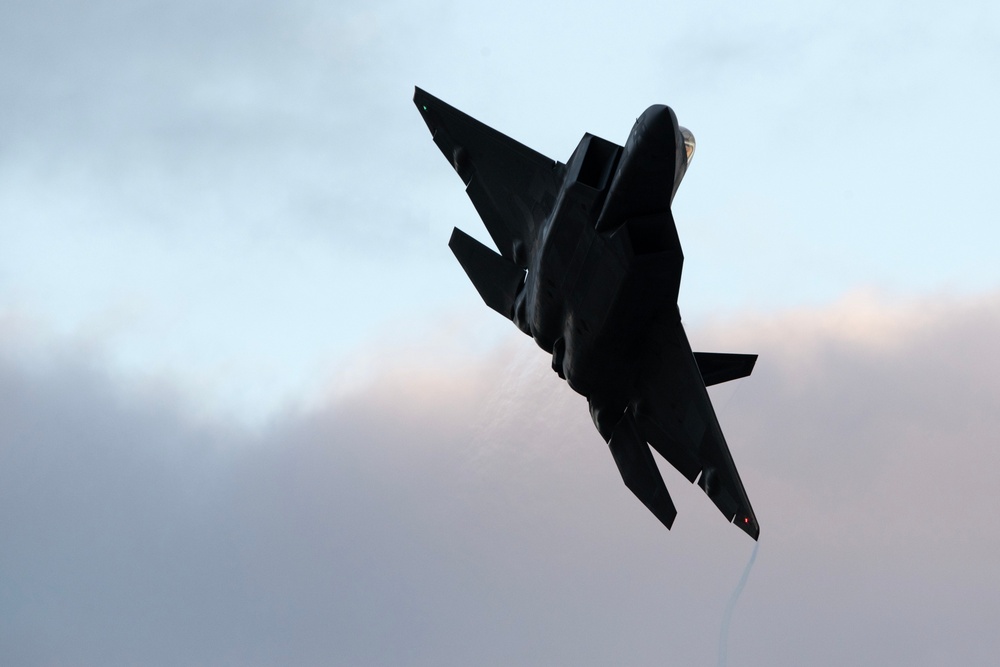 3rd Wing F-22 Raptors launch from JBER, AK