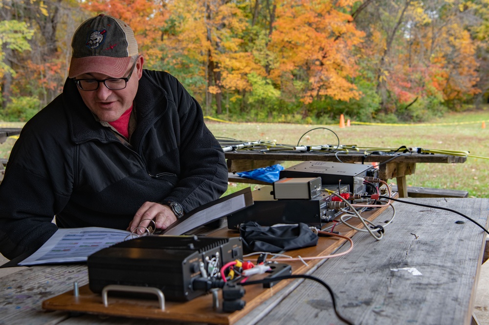 179th Communications Squadron Helps Scouts of America Earn Radio Merit Badge