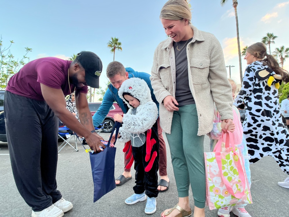 Trunk or Treat Event Brings Halloween Spirit, Candy to NMCSD