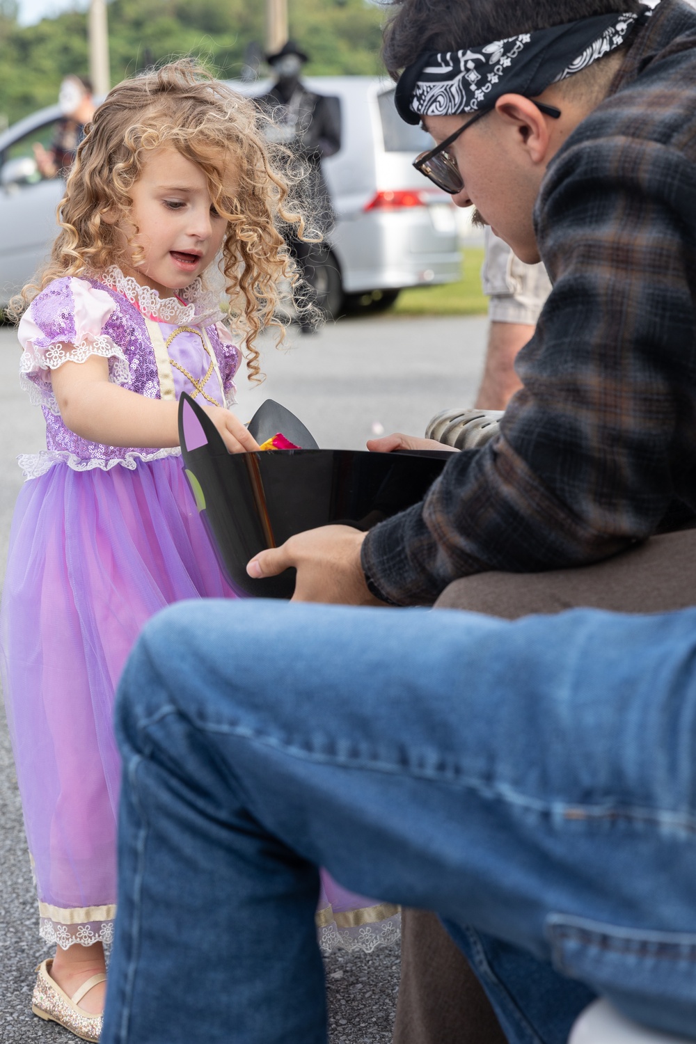 III Marine Expeditionary Force Support Battalion hosts a trunk-or-treat event on Camp Courtney