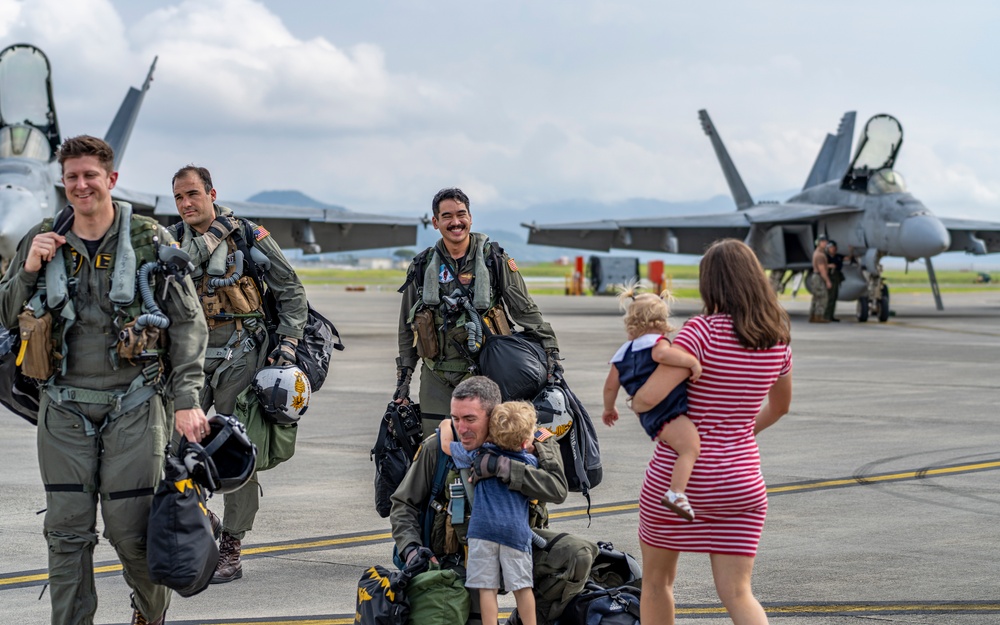 Home Sweet Home; Carrier Air Wing 5 Returns to MCAS Iwakuni