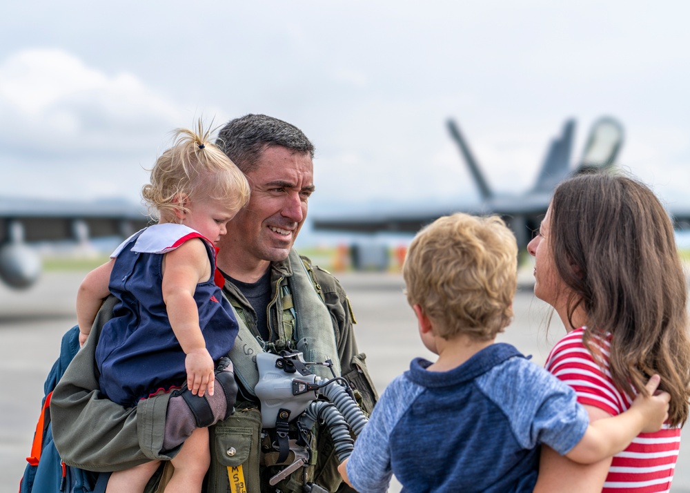 Home Sweet Home; Carrier Air Wing 5 Returns to MCAS Iwakuni