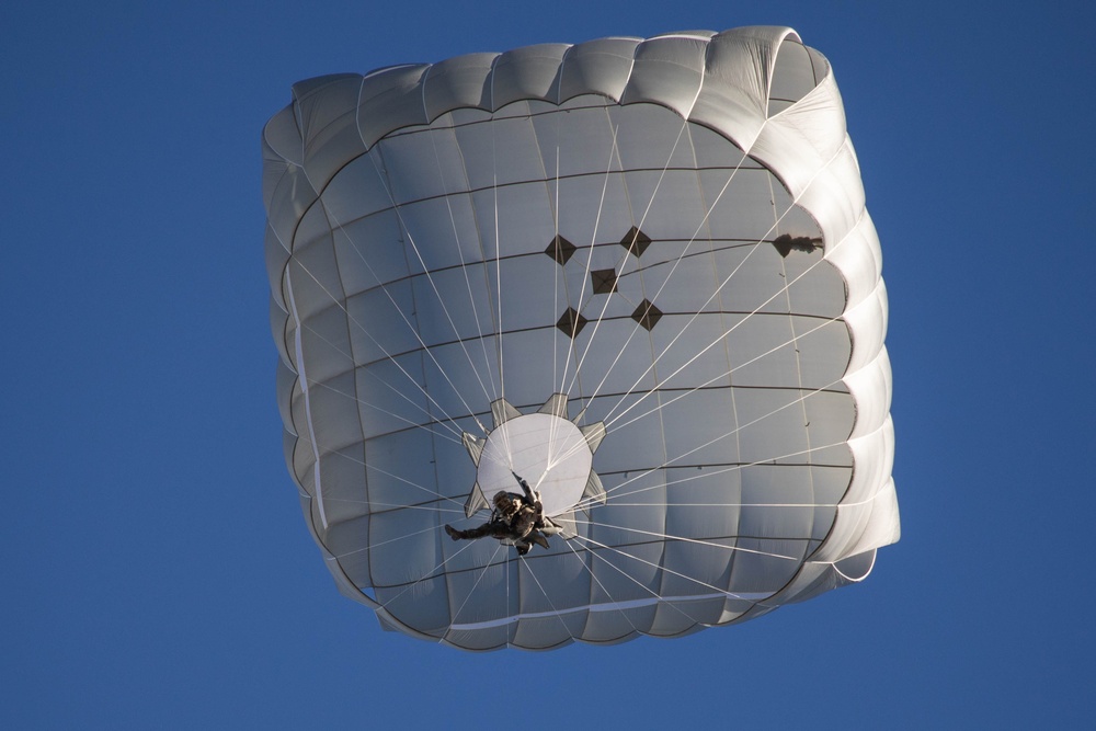 11th Airborne jump during JPMRC 24-01