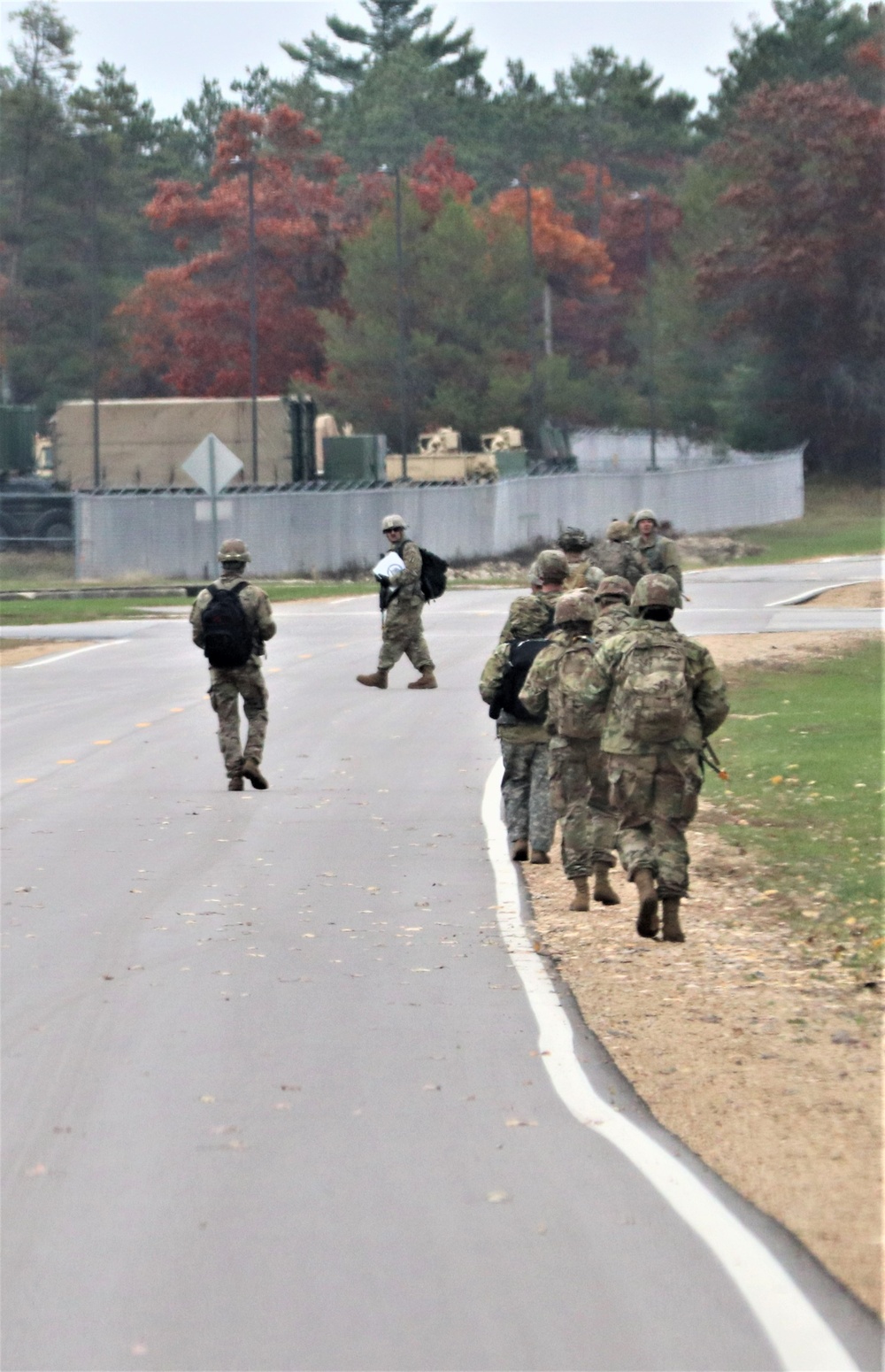 Fort McCoy NCO Academy students practice training event