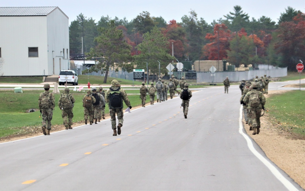 Fort McCoy NCO Academy students practice training event