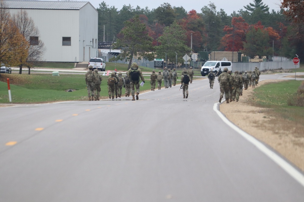 Fort McCoy NCO Academy students practice training event