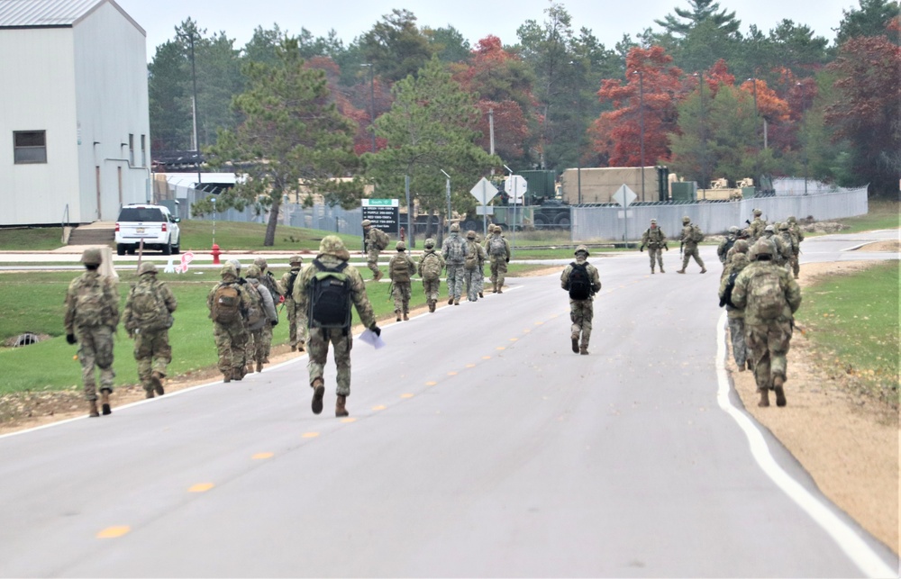 Fort McCoy NCO Academy students practice training event