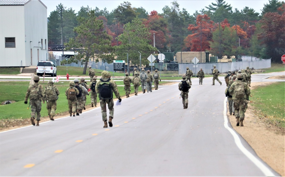 Fort McCoy NCO Academy students practice training event