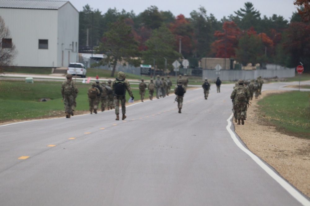 Fort McCoy NCO Academy students practice training event