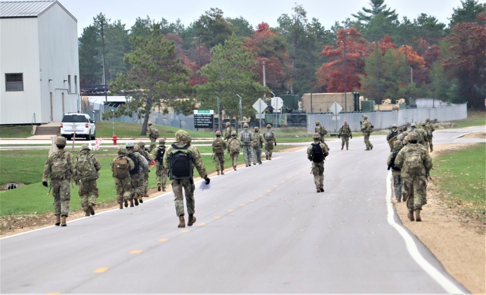 Fort McCoy NCO Academy students practice training event