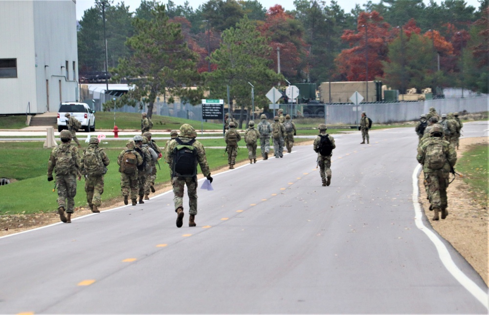 Fort McCoy NCO Academy students practice training event