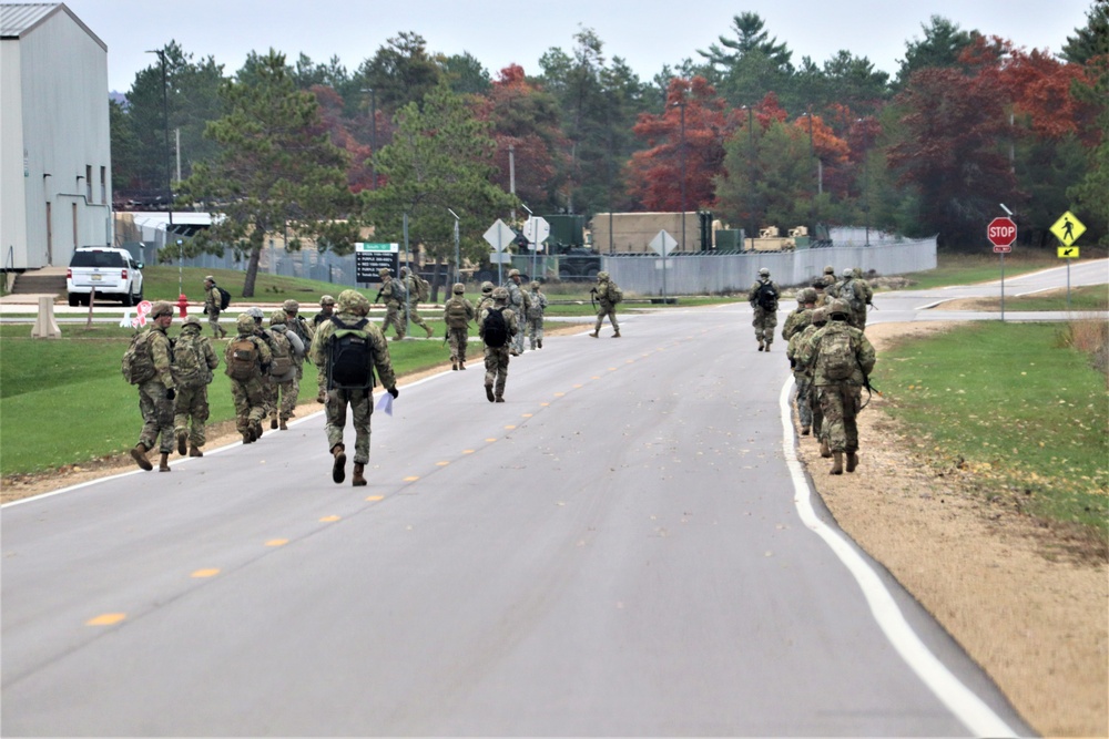 Fort McCoy NCO Academy students practice training event