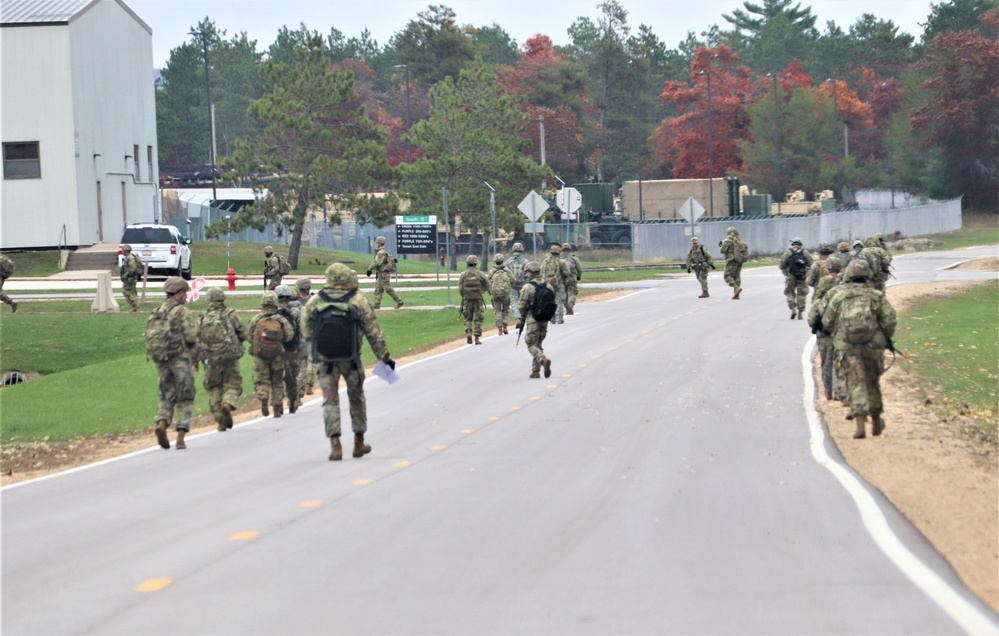 Fort McCoy NCO Academy students practice training event