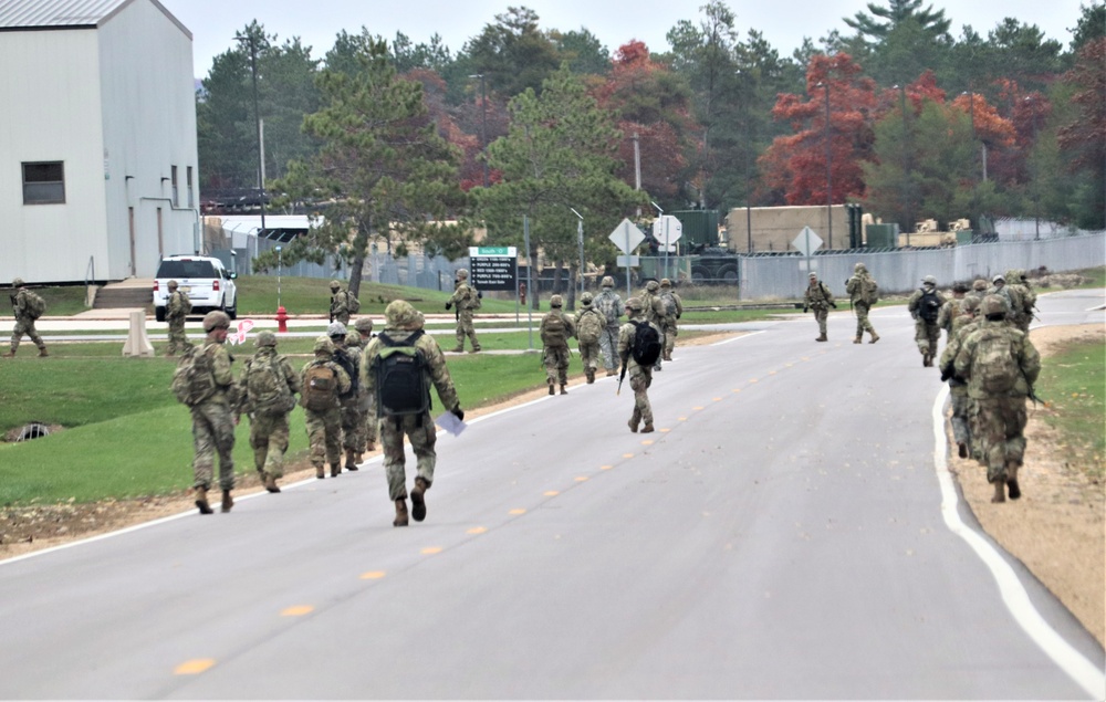 Fort McCoy NCO Academy students practice training event