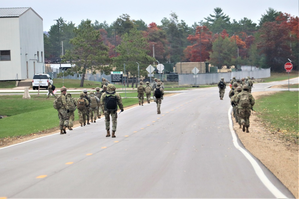 Fort McCoy NCO Academy students practice training event