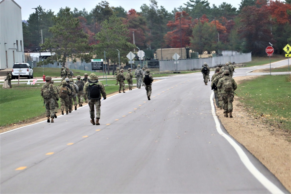 Fort McCoy NCO Academy students practice training event