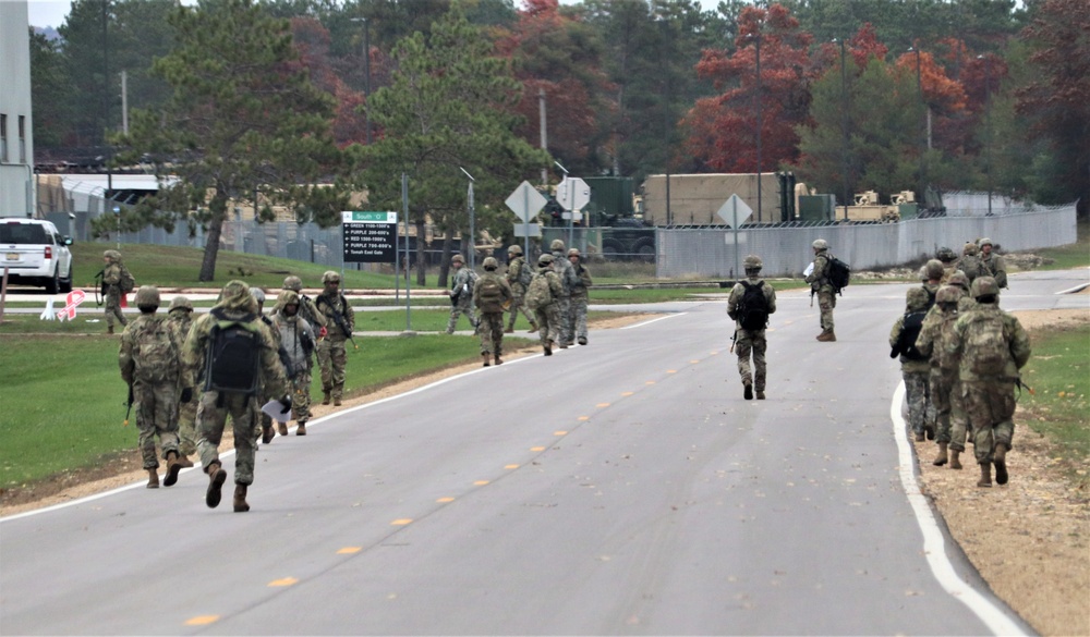 Fort McCoy NCO Academy students practice training event