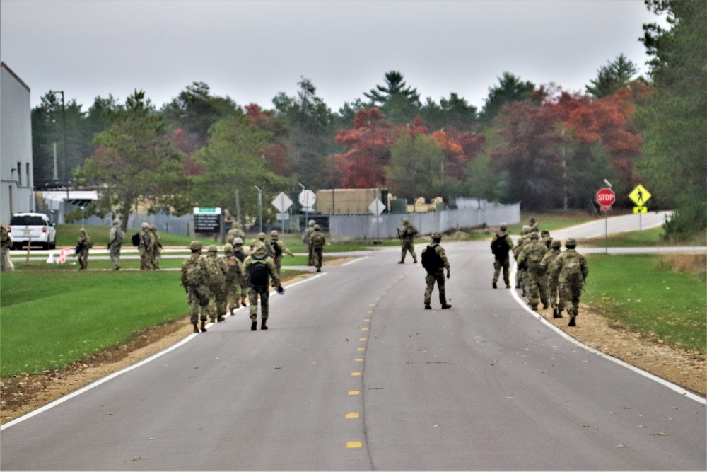 Fort McCoy NCO Academy students practice training event