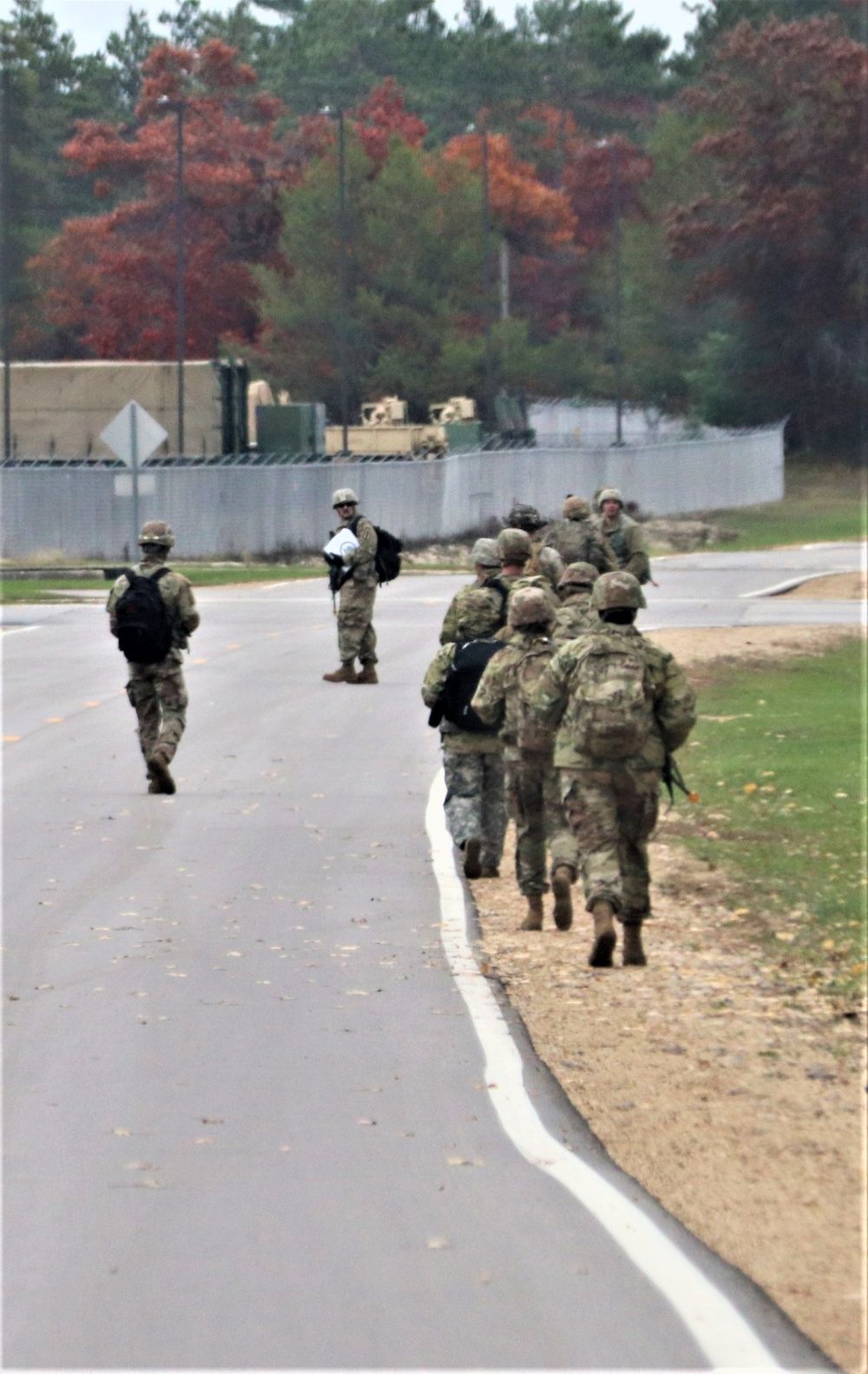 Fort McCoy NCO Academy students practice training event