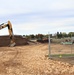 October 2023 barracks construction operations at Fort McCoy