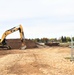 October 2023 barracks construction operations at Fort McCoy