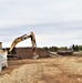 October 2023 barracks construction operations at Fort McCoy
