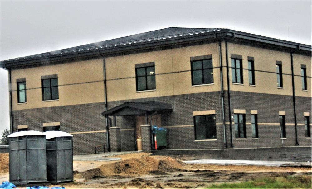 October 2023 construction operations of $11.96 million transient training brigade headquarters at Fort McCoy