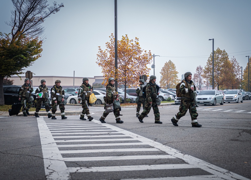 Airmen train relocation tactics during Vigilant Defense 24