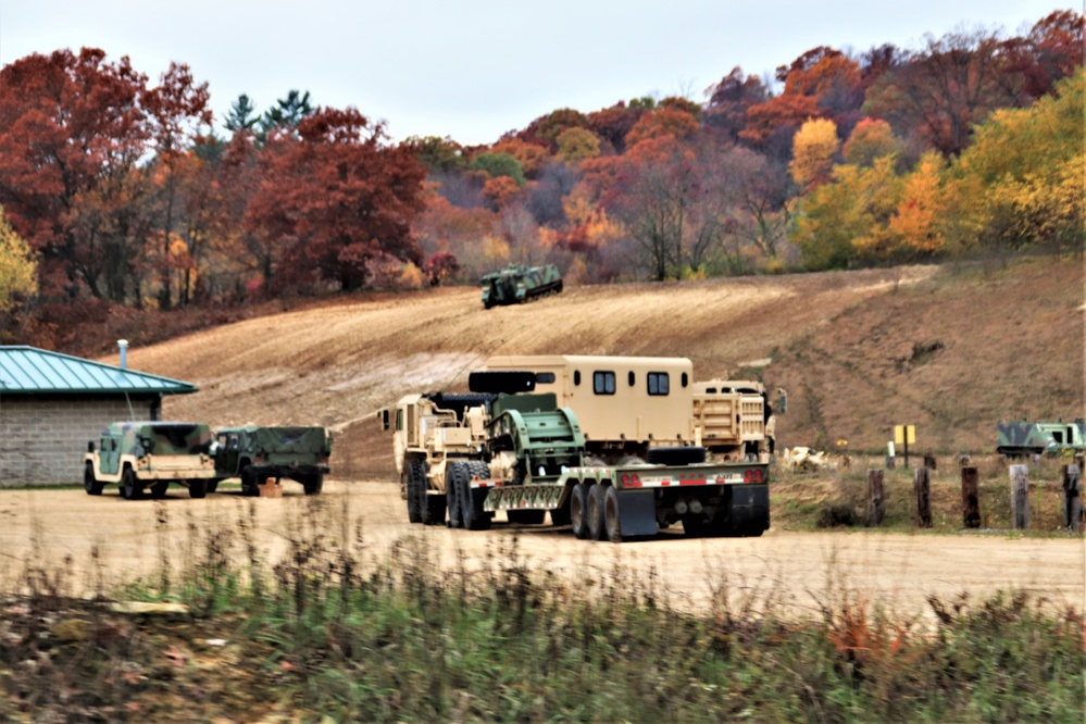 October 2023 training operations at Fort McCoy