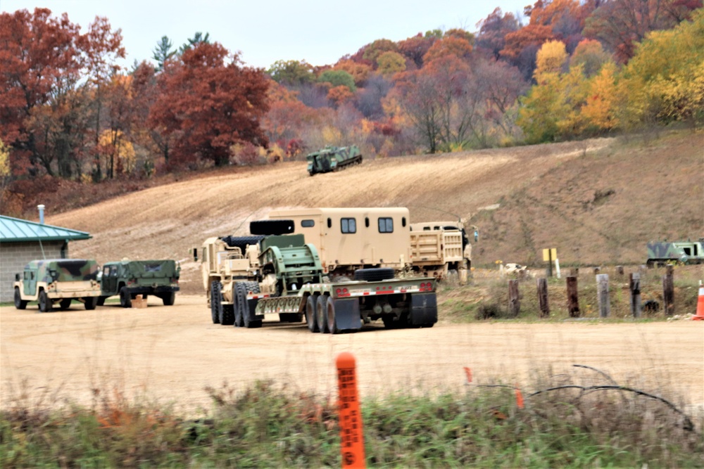 October 2023 training operations at Fort McCoy