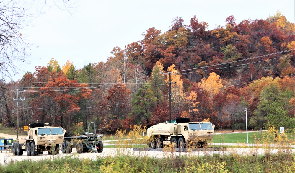 October 2023 training operations at Fort McCoy