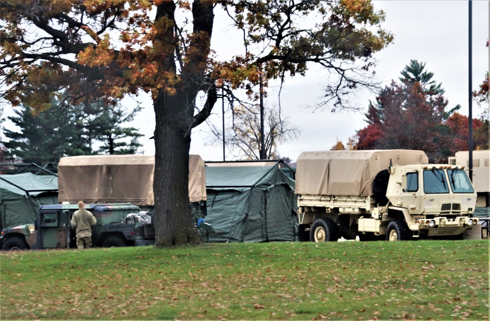 October 2023 training operations at Fort McCoy