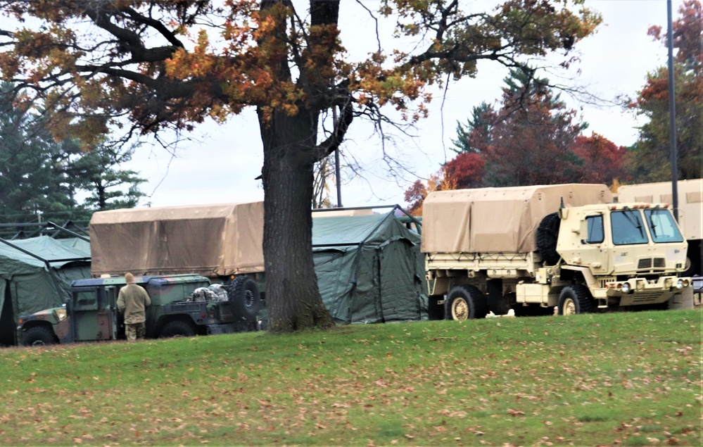 October 2023 training operations at Fort McCoy