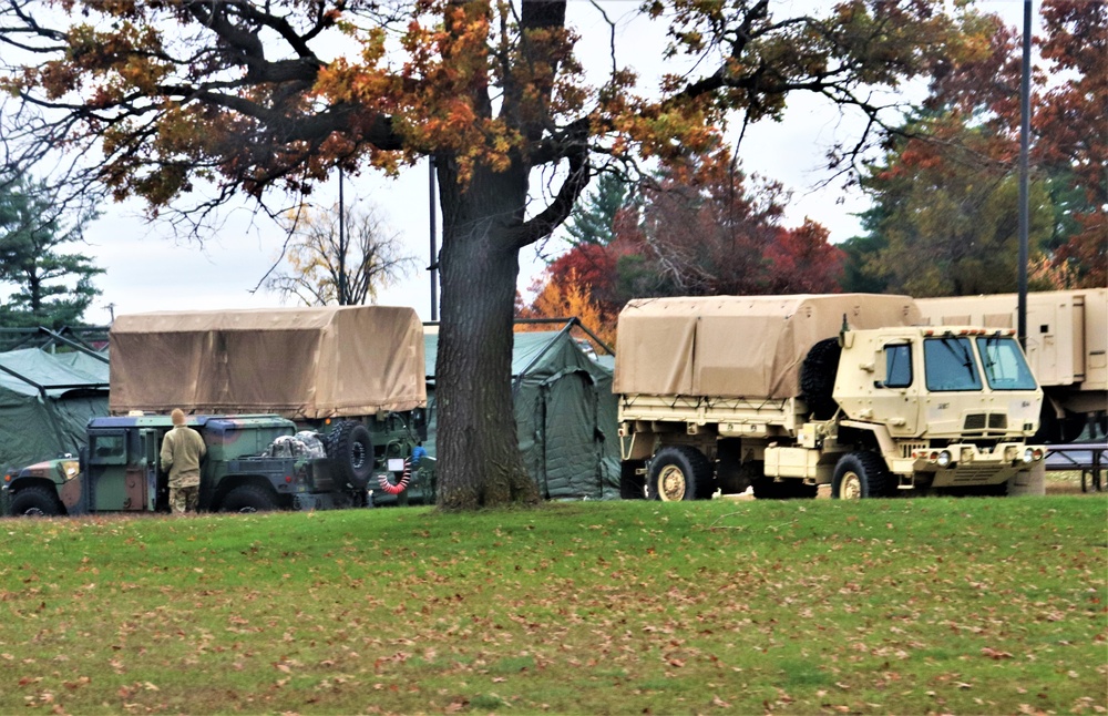October 2023 training operations at Fort McCoy
