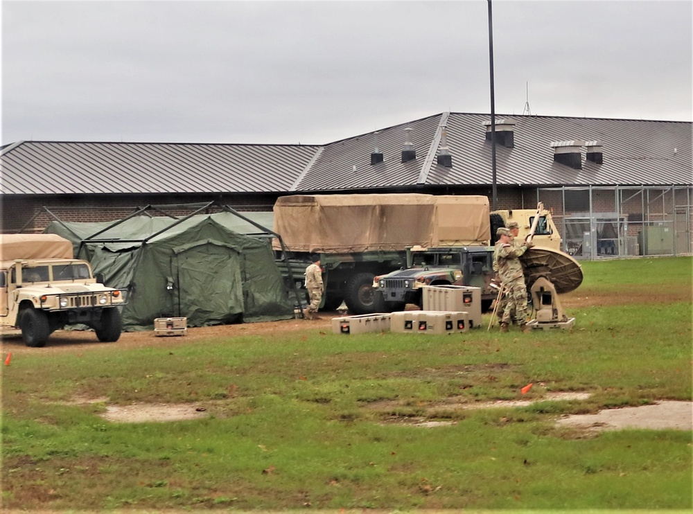 October 2023 training operations at Fort McCoy