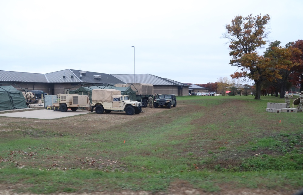 October 2023 training operations at Fort McCoy